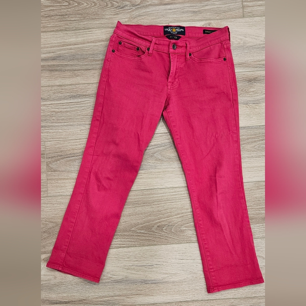 Lucky Brand Sweet N' Crop Size 27